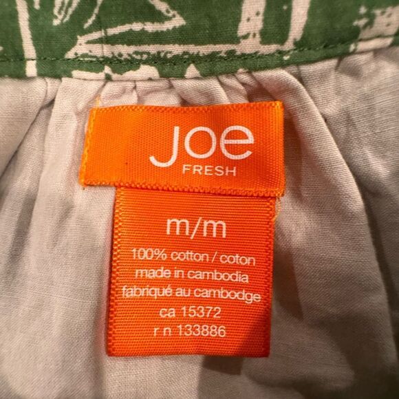 Green Patterned Women's Dress - Picture 5 of 5